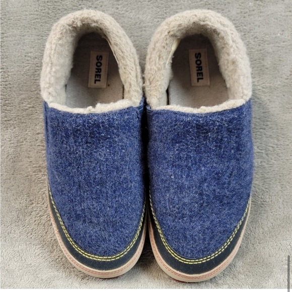 Sorel Mackenzie slip on felt warm slipper shoe size 7 - Picture 11 of 14